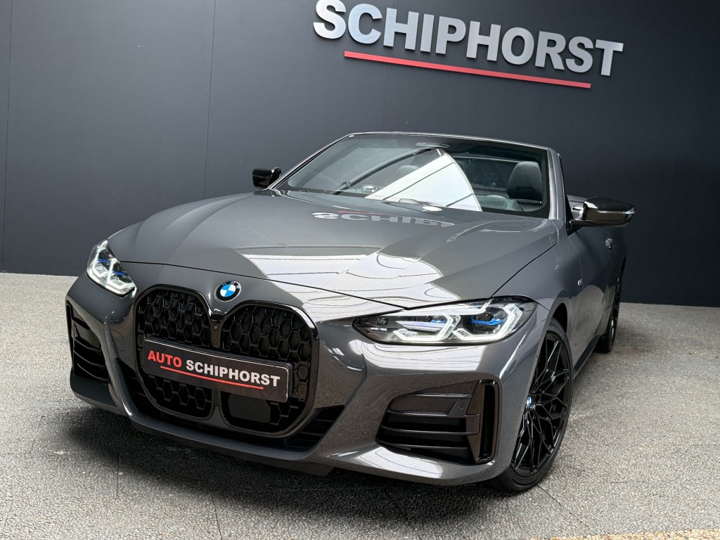 BMW-4-SERIE-Cabrio M440I laser/acc/head-up/dravitgrau/harmankardon/trekhaak
