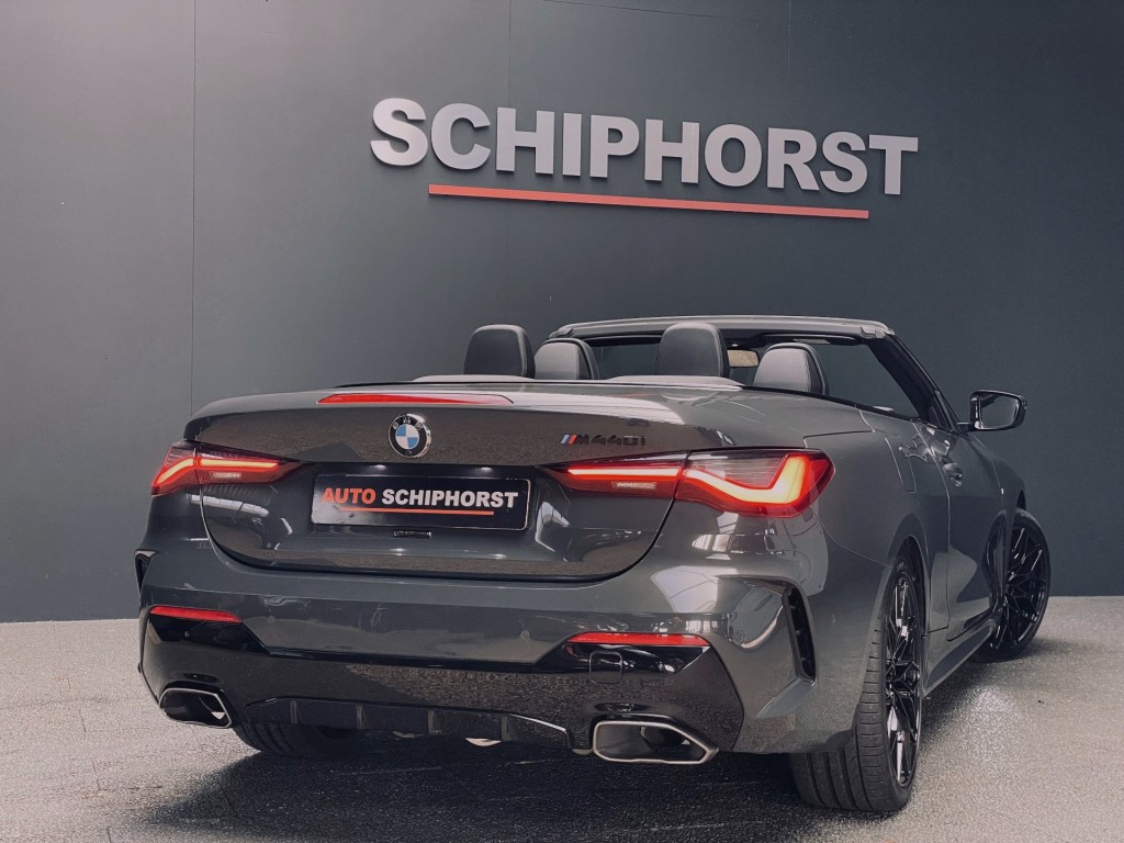 BMW-4-SERIE-Cabrio M440I laser/acc/head-up/dravitgrau/harmankardon/trekhaak
