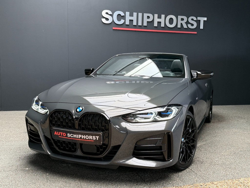 BMW-4-SERIE-Cabrio M440I laser/acc/head-up/dravitgrau/harmankardon/trekhaak
