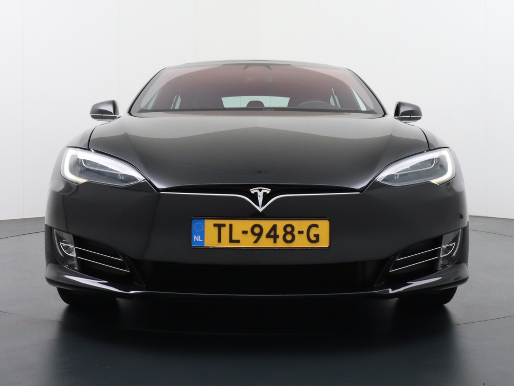 TESLA-MODEL S-75D AWD Luchtvering Enhanced AutoPilot Navi Panorama-Dak Camera Adaptive-Led Elektr.Stuur en Stoel+Geheugen+Spiegels+verwarmd El
