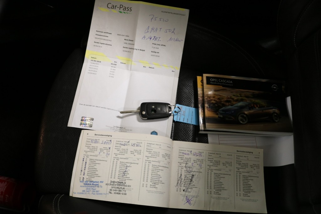 OPEL-CASCADA-1.4 Turbo ecoFLEX Cosmo  (Bak Gereviseerd met koppeling en Vliegwiel)