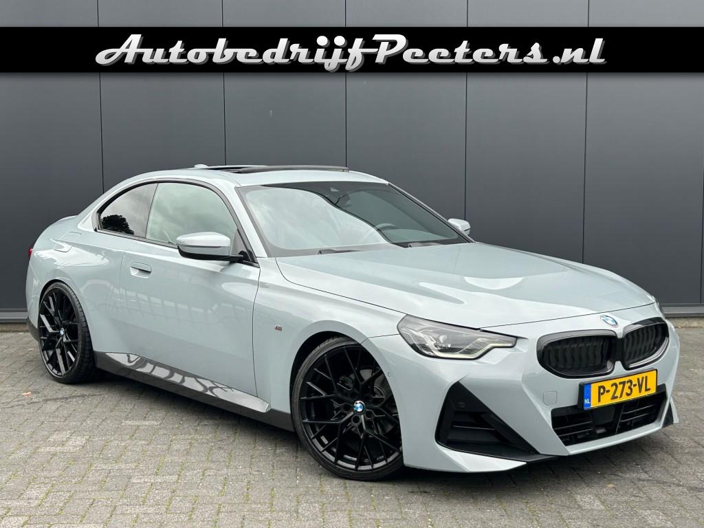 BMW-2-SERIE-Coupe 220i M Sport Shadow S.dak Leder LED Sfeerlicht L-Cockpit NL-auto