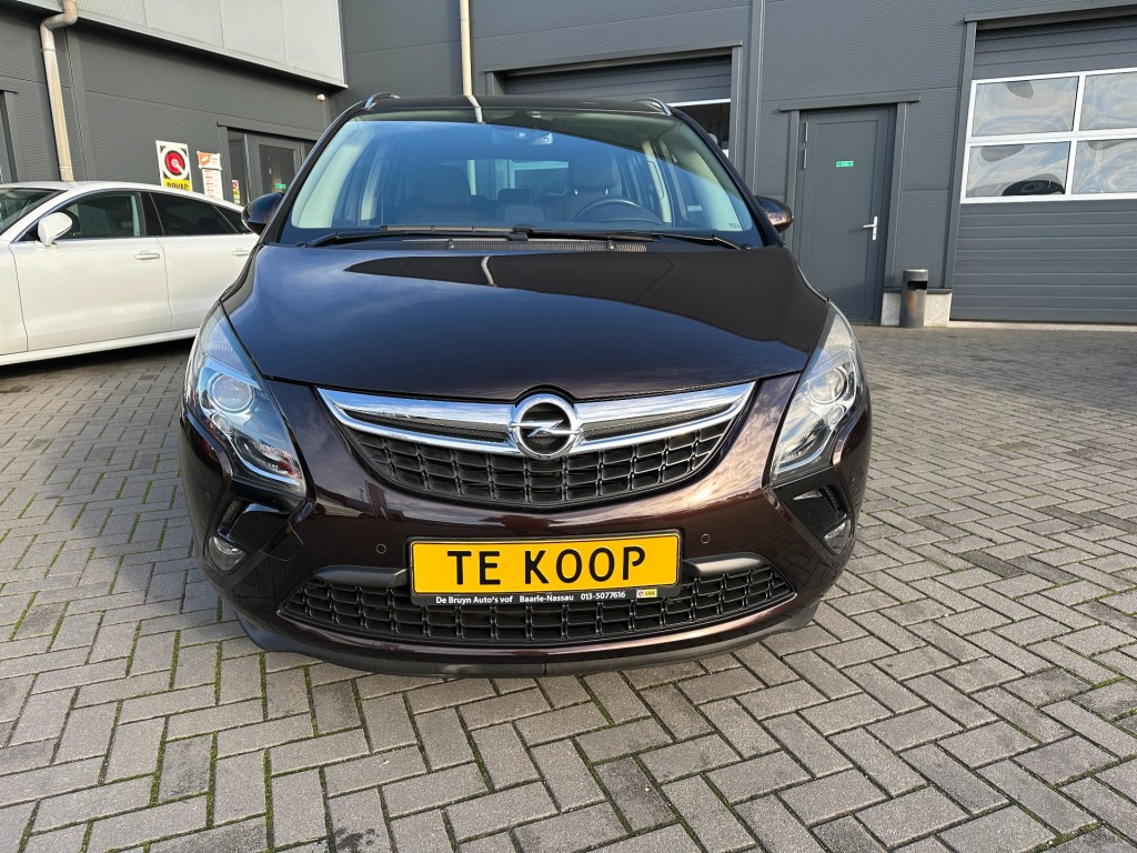 OPEL-ZAFIRA-Tourer 1.4T.Cosmo 7 persoons! 1e eigenaar! Navigatie, airco, PDC, trekhaak