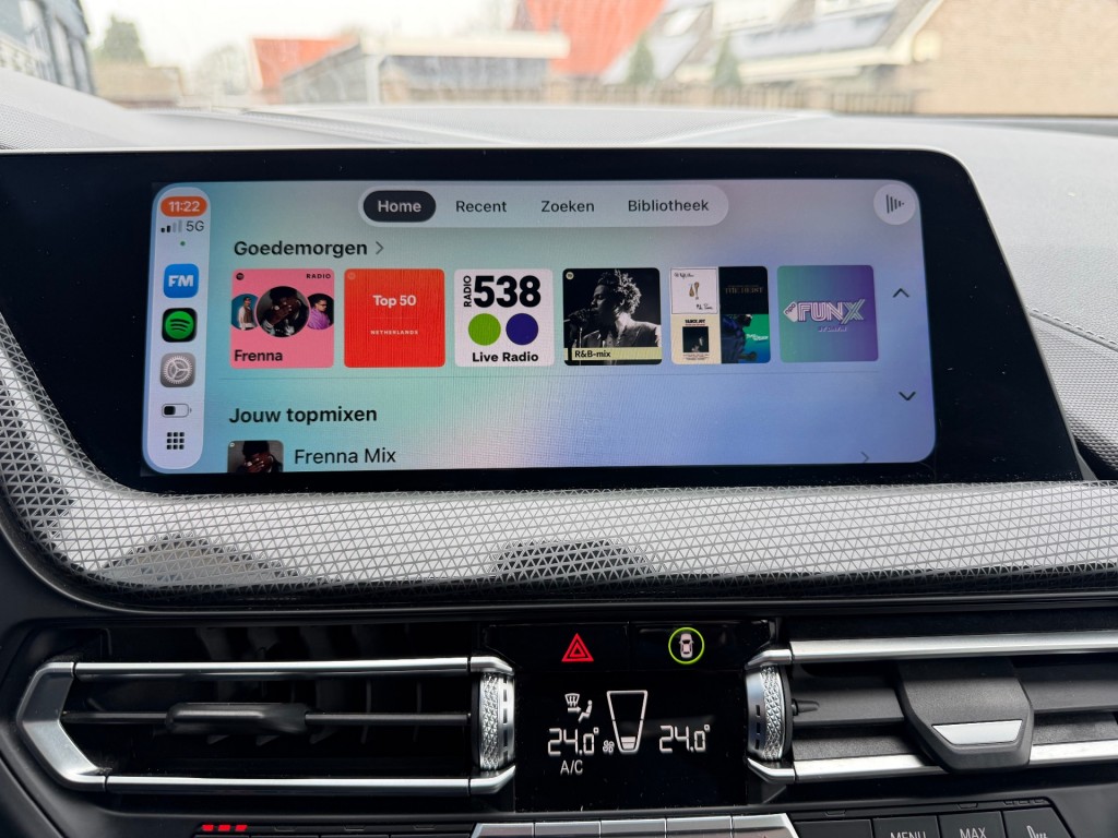 BMW-1-SERIE-118I 140pk Automaat Panodak Navi Camera Leer Led Airco(ECC)