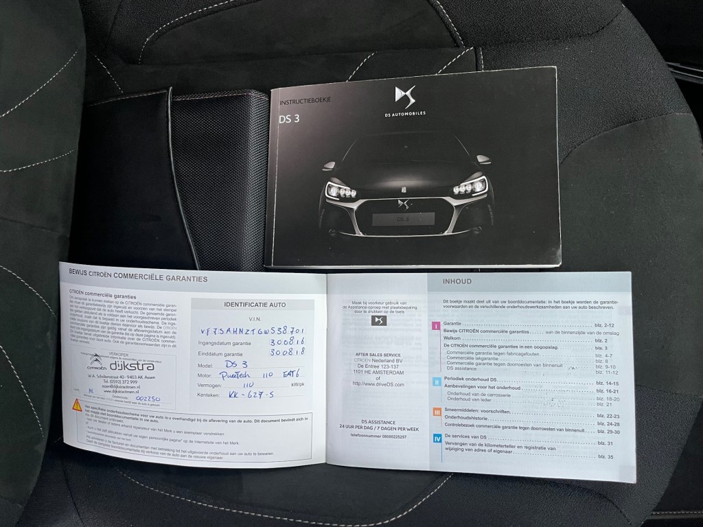 DS-DS 3-1.2 PURETECH SO CHIC, AUTOMAAT, NAP, NL AUTO.