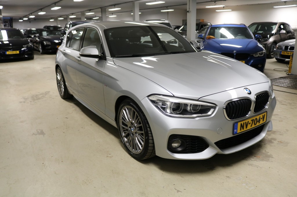BMW-1-SERIE-118I CORP. L. EXECUTIVE-M-SPORT-1e EIGEN.-DEALER ONDERHOUDEN-ORG.NL