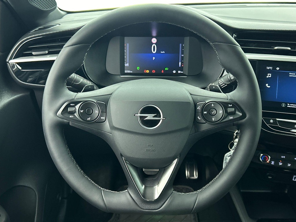 OPEL-CORSA-1.2 Turbo 100pk Automaat GS   Navigatie   Apple Carplay/Android Auto   Digitale Cockpit   Camera   Parkeer sensoren   Airco