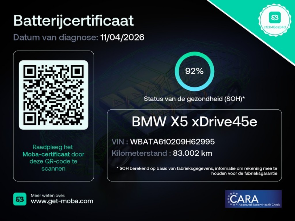 BMW-X5-xDrive45e M Sport Pano Comf.stoel HUD ACC Carplay Sfeerlicht Trekhaak