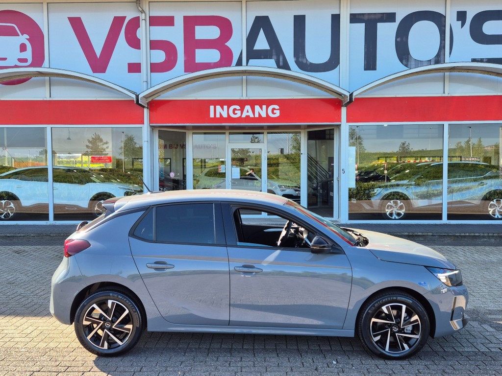 OPEL-CORSA-1.2 TURBO GS CAMERA CARPLAY HALF-LEER LANE-ASSIST CRUISE-CONTROL AIRCO LMV PDC