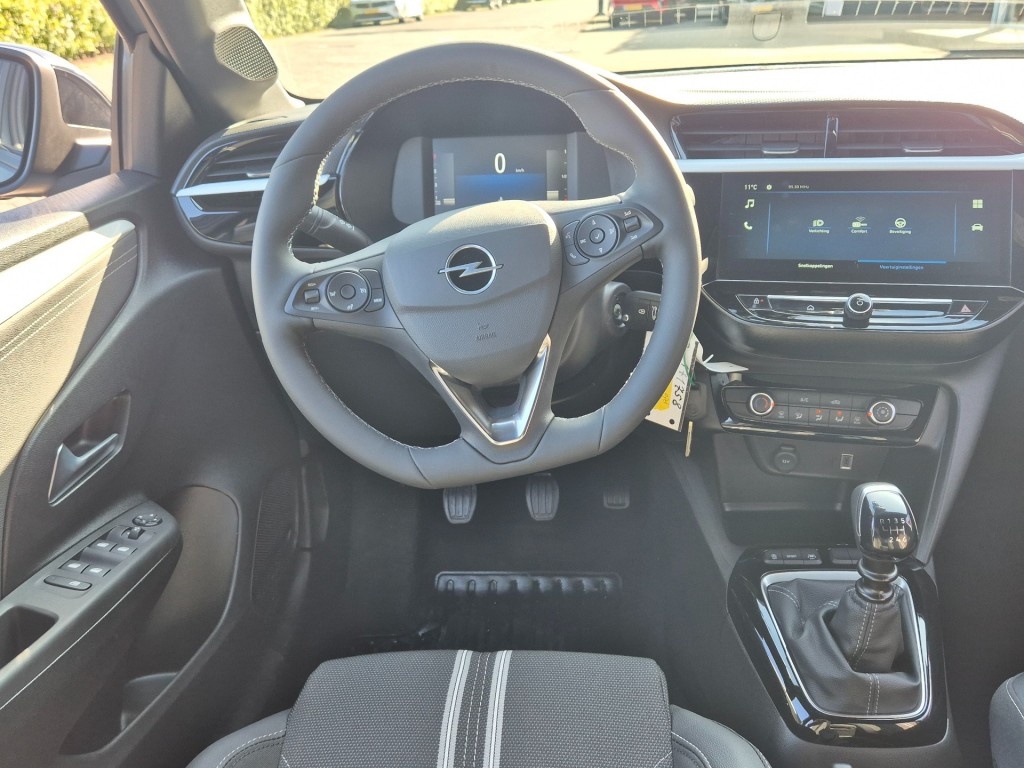 OPEL-CORSA-1.2 TURBO GS CAMERA CARPLAY HALF-LEER LANE-ASSIST CRUISE-CONTROL AIRCO LMV PDC
