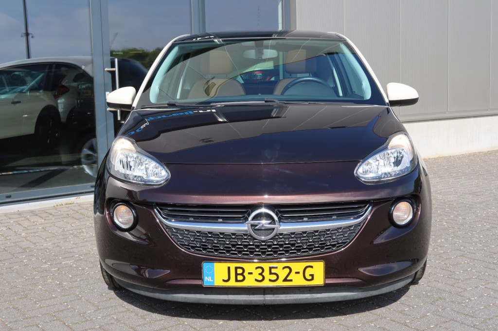 OPEL-ADAM-1.4 Unlimited AUTOMAAT Bruin Leder, Pano dak, Stoel/stuurverwarming