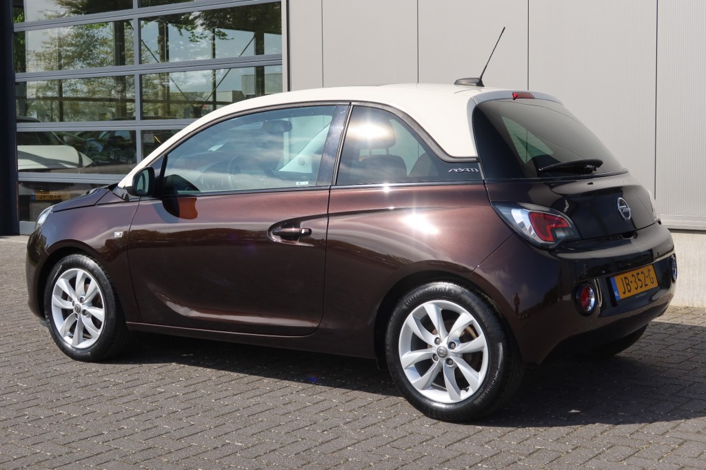 OPEL-ADAM-1.4 Unlimited AUTOMAAT Bruin Leder, Pano dak, Stoel/stuurverwarming