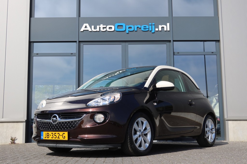 OPEL-ADAM-1.4 Unlimited AUTOMAAT Bruin Leder, Pano dak, Stoel/stuurverwarming