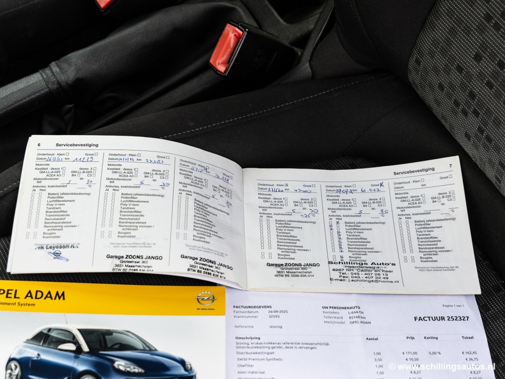 OPEL-ADAM-1.2 GLAM Panorama Airco