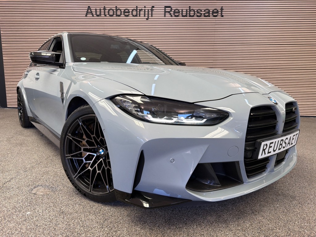 BMW-M3-M3 Competition 510pk Keramisch Track Pack Carbon Hud Incl 12Mnd Garantie
