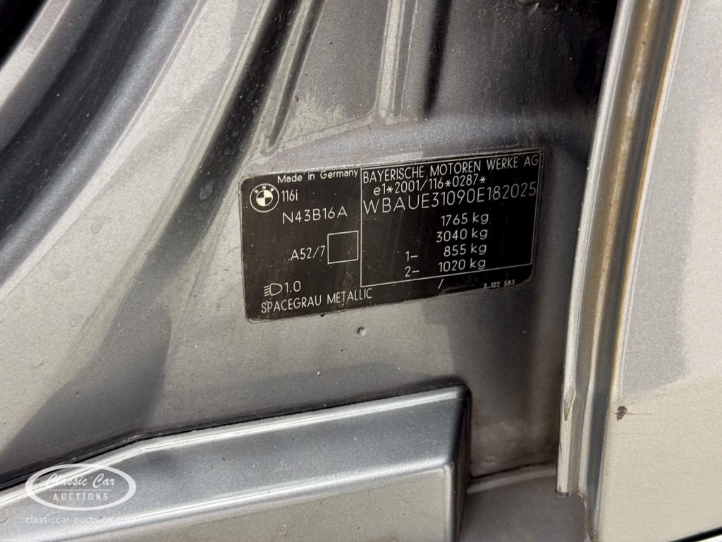 BMW-1-SERIE-116I   - ONLINE AUCTION