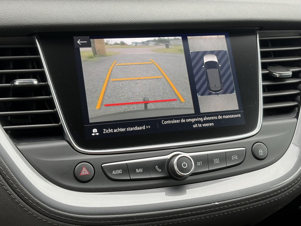 OPEL-GRANDLAND X-1.2 Turbo Ultimate D-riem vv in 12-2024,1e Eigenaar,360°Camera,Trekhaak,131pk,6 Bak,Navi,Halfleder,Dodehoek,Rijstrooksensor,Keyl